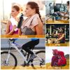 Sports Water Bottle Stainless Steel Vacuum-Insulated Drinking Cup W/ Straws Outdoor Cycling Hiking