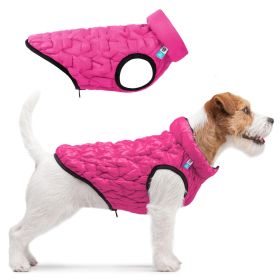 Dog Winter Coat Size M 48 Lightweight Reversible Warm Dog Jacket Water Resistant Windproof Puffer Jacket Insulated Dog Coats for Medium Small & L