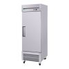 27" Solid Door Stainless Steel Reach-In freezer ETL