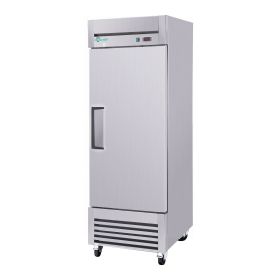 27" Solid Door Stainless Steel Reach-In freezer ETL