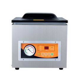 Chamber Vacuum Sealer, 260W Sealing Power, Vacuum Packing Machine for Wet Foods, Meats, Marinades and More, Compact Size with 10.2 in Sealing Len
