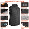 Heated Vest Electric Usb Jacket Men Women Heating Coat Thermal Body Warmer Wear With 3 Temperature Levels