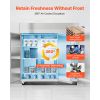 Commercial Freezer, 71.65 in Width Reach In Upright-Freezer Three Door, 50.2 Cu.ft Auto-Defrost Freezer with 12 Adjustable Shelves