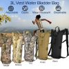 Imountek Tactical Hydration Pack 3L Water Bladder Adjustable Water Drink Backpack For Hiking Cycling Climbing Running